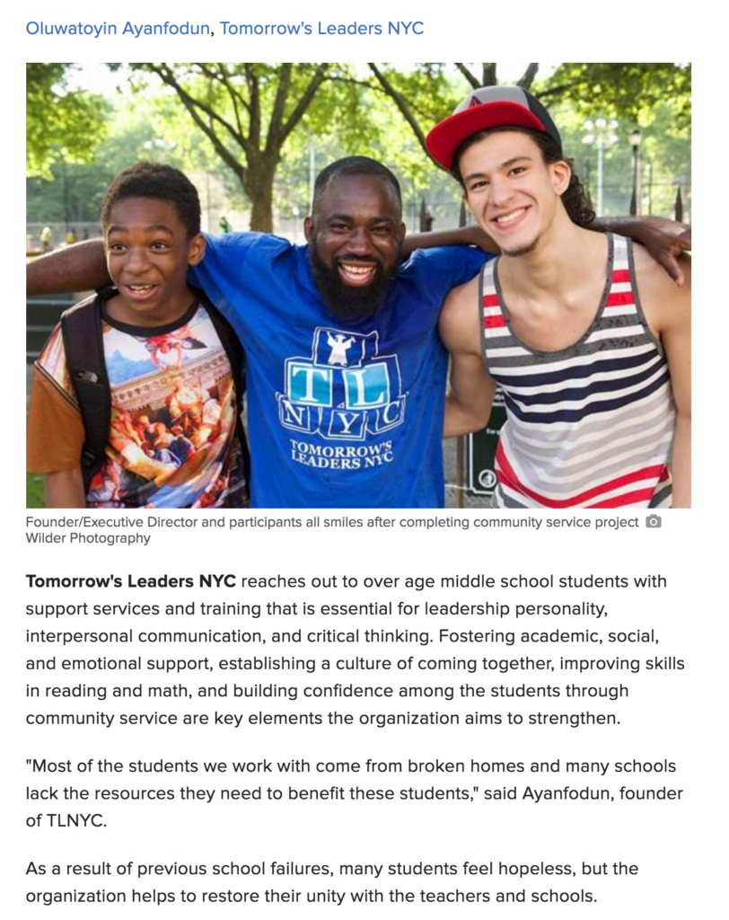 Founder feature on NBC